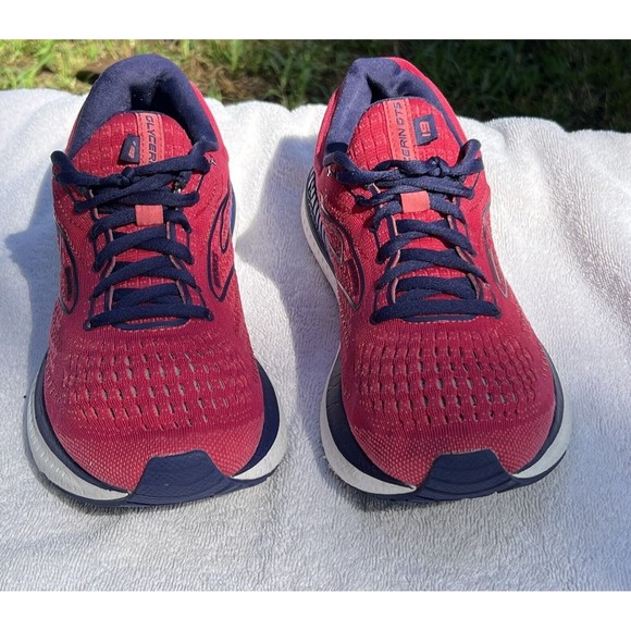 Brooks Glycerin GTS 19 Running Shoes Womens 8.5 Pink Comfort Cushion 1203441B623 - Picture 2 of 14